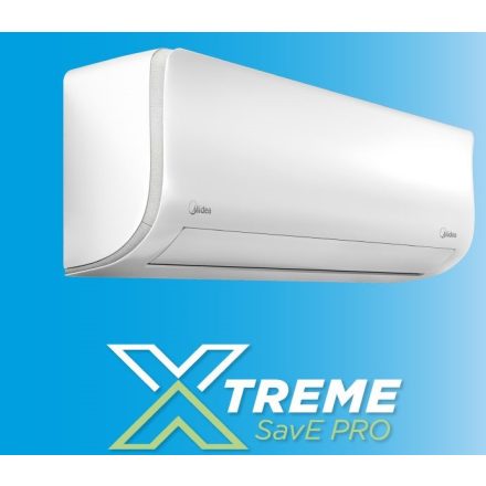 MIDEA MGP2X-12-SP XTREME SAVE PRO OLDALFALI SPLIT KLÍMA CSOMAG 3,5 KW