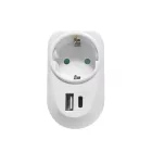 Technik Professional Elosztó Fali 1 utas + USB-A+C 16A