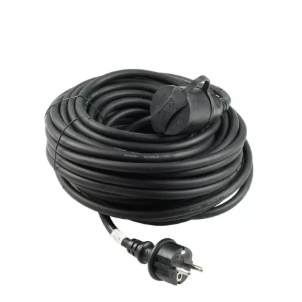 Technik Industrial Hosszabbító 1 utas 20m kábellel 3x2,5mm2 H07RN-F (IP44) 16A