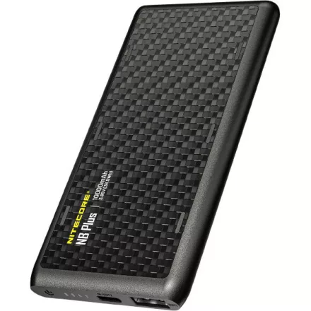 Nitecore Kellék Power Bank NB Plus Carbon (10000mAh)