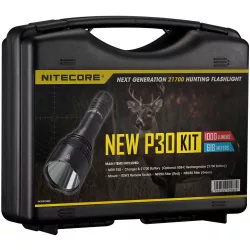   Nitecore Vadászlámpa Szett NEW P30 (1x21700) CREE XP-L HI V3 (1000 lumen) Econom