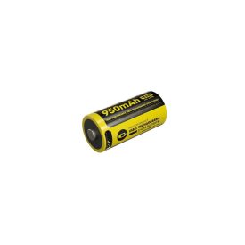   Nitecore Kellék Akkumulátor 16340 RCR123 NL169R USB-C tölthető 950mAh 3,6V B1