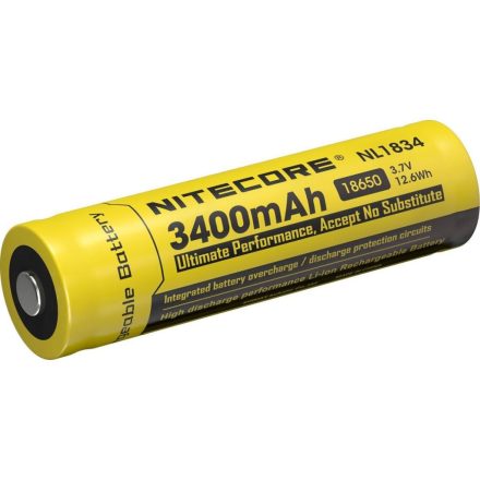 Nitecore Kellék Akkumulátor 18650 NL1834 3400mAh 3,7V B1