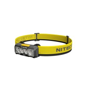   Nitecore Fejlámpa NU27 (Beépített Akkumulátor) 4x MCT UHE LED (600 lumen) Fekete