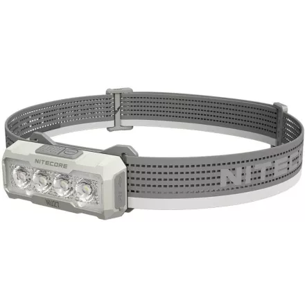 Nitecore Fejlámpa NU27 (Beépített Akkumulátor) 4x MCT UHE LED (600 lumen) Szürke