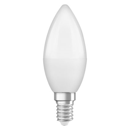 LED izzó E14 B35 4.9W = 40W 470lm 6500K Hideg 200° OSRAM STAR