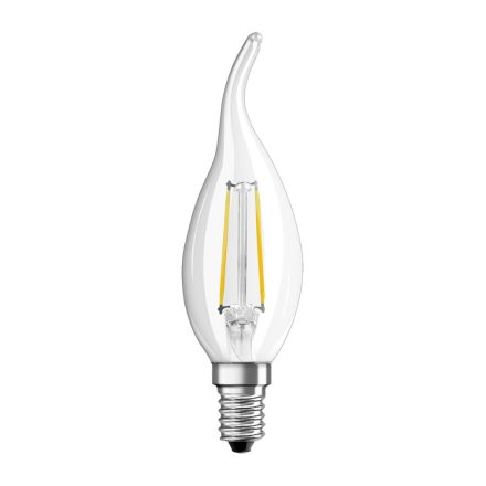 LED izzó E14 BA35 2.5W = 25W 250lm 2700K 300° OSRAM STAR izzószál