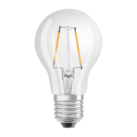 LED izzó E27 A60 CL 3W = 25W 250lm 2700K 300° OSRAM STAR izzószál