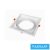 UNIVERSO Süllyesztett spot keret 1*AR111 fehér 175x175mm / kivágás 160x160mm
