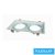 UNIVERSO Süllyesztett spot keret 2*AR111 fehér 325x175mm / kivágás 310x160mm