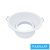 UNIVERSO Süllyesztett spot lámpatest 1xPAR16 foglalat nélkül IP20 Fehér D90x40mm kivágás:D82mm