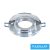 UNIVERSO Süllyesztett spot lámpa 1xPAR16 foglalat nélkül IP20 Króm D95x25mm kivágás:D60mm