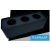 UNIVERSO Falon kívüli spotlámpa 3xPAR16 foglalat nélkül IP20 Fekete 298x88x110mm