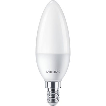 LED gyertyakörte E14 B38 7W = 60W 806lm 4000K semleges PHILIPS