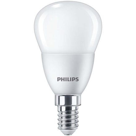 LED golyós izzó E14 P45 5W = 40W 470lm 2700K PHILIPS