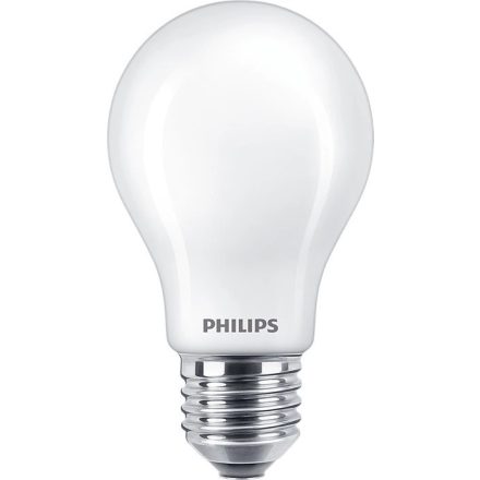 E27 A60 LED izzó 10.5W = 100W 1521lm 4000K semleges izzószál PHILIPS