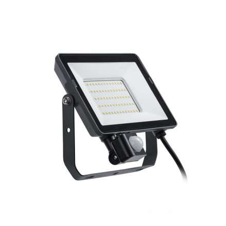 LED-es reflektor 30W 2700lm 3000K IP65 fekete mozgás- és szürkületérzékelővel ProjectLine Floodlight PHILIPS