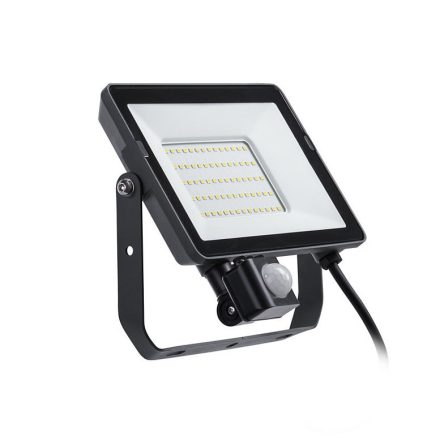 LED-es reflektor 50W 4500lm 3000K IP65 fekete mozgás- és szürkületérzékelővel ProjectLine Floodlight PHILIPS