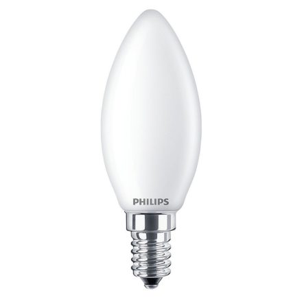 LED izzó E14 B35 4,3W = 40W 470lm 2700K PHILIPS