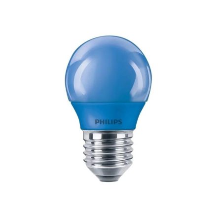 LED golyós izzó E27 P45 3.1W kék PHILIPS