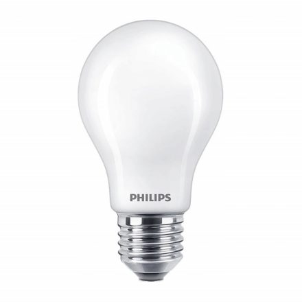 E27 A60 LED izzó 7,2W = 75W 1055lm 2700 meleg izzószál tejes PHILIPS szabályozható