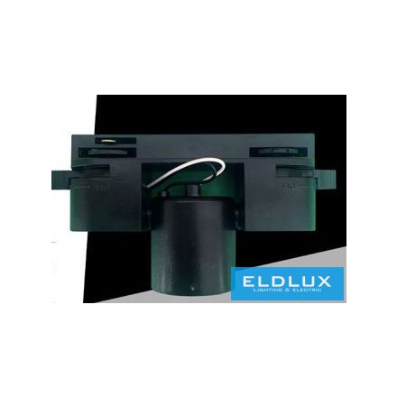 UNIVERSO Egyfázisú sínrendszerhez E27-es foglalat Max.60w IP20 Fekete