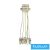 UNIVERSO Háromfázisú lineáris LED lámpatest QJ68150-3C végzáró