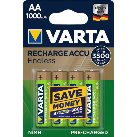 VARTA Ceruza akkumulátor AA NIMH 1000 mAh (HR6) (1,2V) B4