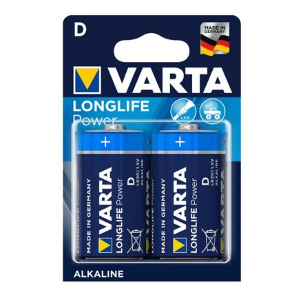 Varta Longlife Power Alkáli Góliát Elem D BL/2