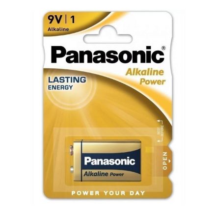 Panasonic Alkáli 9V Elem 6LR61 BL/1