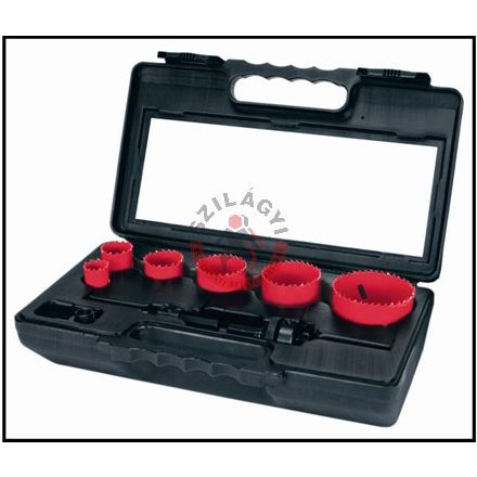 Bimetál körkivágó klt. 22-68mm 8 részes