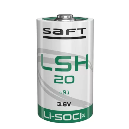Saft Lithium Góliát Elem LSH20 D 3,6V 4000mA