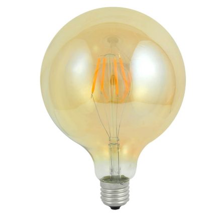 E27 G125 LED izzó 4W = 18W 320lm 2000K 360° GOLDLUX izzószál 