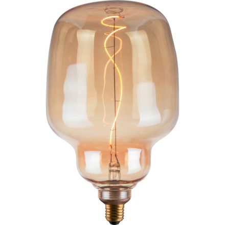 Dekoratív LED izzó E27 FILAMENT S180 4W 260lm 1800K  320° DecoVintage Amber GOLDLUX (Polux)