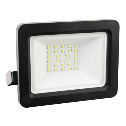 LED reflektor 30W 2400lm 6500K 120° IP65 Fekete GOLDLUX (Polux)