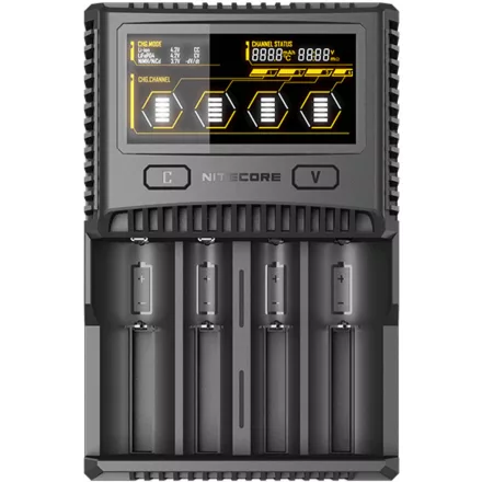 Nitecore Kellék Akkumulátor Gyorstöltő SC4