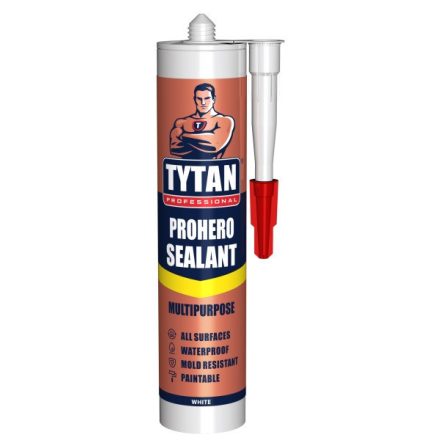 PROHERO tömítő 280ml fehér TYTAN PROFESSIONAL