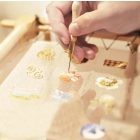 Hímzőtű cserélhető fejjel