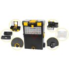 Gurulós szerszámos láda 45x26x62cm