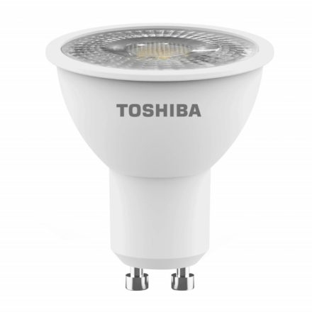 LED halogén izzó GU10 4W = 50W 345lm 4000K semleges spotlámpa TOSHIBA