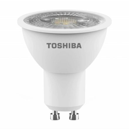 LED halogén izzó GU10 5.5W = 63W 450lm 6500K hideg TOSHIBA spotlámpa