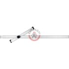 Állítható asztalos derékszög, aluminium 1200 mm