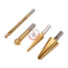 Lépcsősfúró-süllyesztő készlet 4 részes