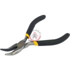 Műszerész telefonfogó hajlított 125 mm