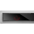 Zuhanykifolyó 80cm fekete üveg