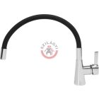 Flexibilis konyhai csaptelep fekete