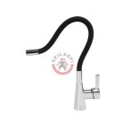 Flexibilis konyhai csaptelep fekete