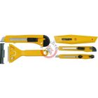 Tapétavágó kés készlet 5 db/cs műanyag házas