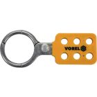 Lakatolható csatos zár 48 mm Alu