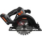 STHOR akkus körfűrész 20V 165 mm (2 Ah akkuval és töltővel)